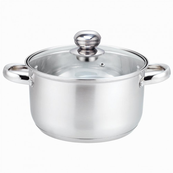 Кастрюля APPETITE LK06483 Адель нерж 4,8л