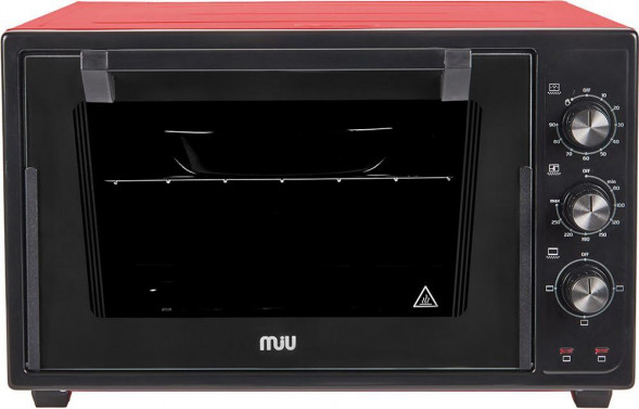 Мини печь MIU 3603 E черно-красная