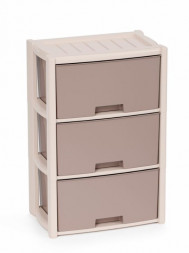 Комод АЛЬТЕРНАТИВА М7833 Колорит 3-х секцион. (бежевый)