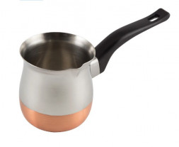 Кофеварка стальная MALLONY Кофеварка стальная с медным дном 850 мл, модель CW-850C (турка) (985214)