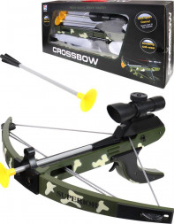 Игрушка NO NAME Арбалет (49 8 23,5) (свет,стрелы на прис.,бат.2шт.AG10в ком.,в кор.) (арт. 1668068)