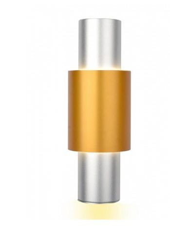 Светильник ESCADA 20037SMU/01 LED 7+3+3W 4000K серебро/золото