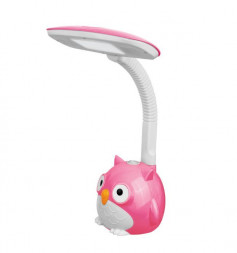 Настольный светильник CAMELION (14019) KD-855 C14 розовый (Светильник настольный LED)