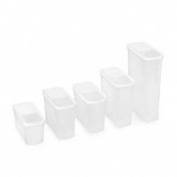 Набр емкостей АЛЬТЕРНАТИВА М9115 Лайн для сыпучих продуктов (белый) (Стандарт качество)