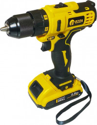 Дрель-шуруповёрт EDON AD-18 черный/желтый 23164