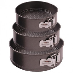 Посуда MALLONY SF-002SET наб.форм для выпечки раскладных 3шт. (191312)