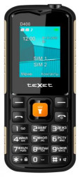 Телефон мобильный TEXET TM-D400 Black
