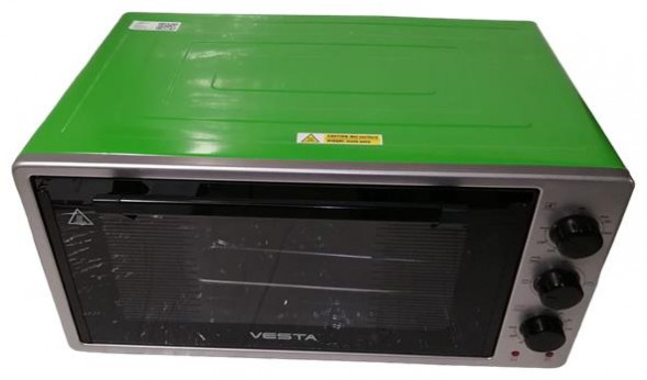 Мини печь VESTA MP-V 2332 L серо-зелёная EXPO