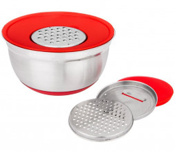 Миска AGNESS 880-127 6в1 с крышкой теркой