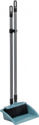 Набор для уборки VIOLET &quot;Эталон&quot;, совок квадратный и щетка (бирюзово-синий) 950255
