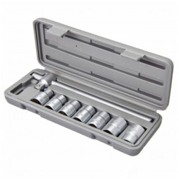 Набор головок ЕРМАК 736-564 Набор головок, 8 предм., 10-19мм