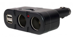 Разветвитель HARPER DP-033 разветвитель на 2 выхода + 2 USB