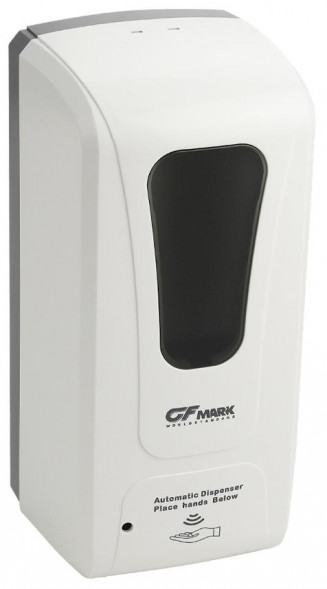 Дозатор сесорный GFMARK 718 Дозатор СЕНСОРНЫЙ, ПЕНА, пластик АБС, БЕЛЫЙ, большой, с окошком, 1000 мл
