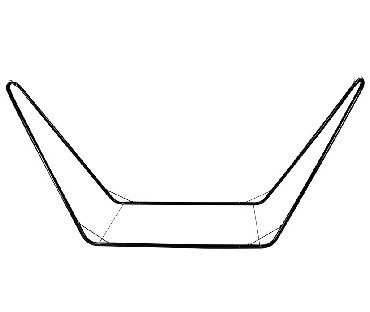 ЭКОС HS-03 Стойка для гамака 280x120x80см (004983)