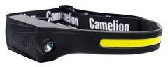 Фонарь CAMELION (15688) LED5383 (COB+LED, 4 реж, 3XAAA, пласт, рез, сэндвич)