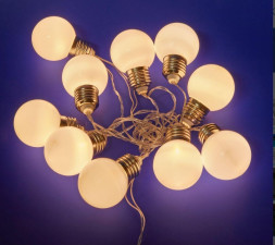 Гирлянда UNIEL (UL-00008421) ULD-S1800-010/STB/3AA WARM WHITE IP20 BULBS