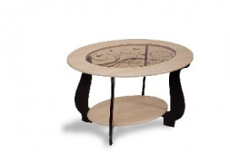 Стол журнальный БИТЕЛ СЖ-25 Дуб/Венге Р-4