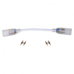аксессуары для светильников ECOLA SCVN14ESB LED STRIP 220V CONNECTOR гибкий соединитель лента-лента 2-х конт с разъемами для ленты IP68 14X7