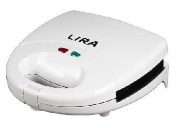 Сендвичница LIRA LR 1302 белый (00-00010758)