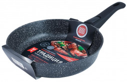 Сковорода ТРАДИЦИЯ ТП2205И а/пр литая 20см съемн/руч черн Престиж