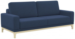 Диван ЭЛЕГИЯ Диван Версаче (CATANIA DARK BLUE,CATANIA DARK BLUE,Бесцветный (Лак)) (1 кор.)