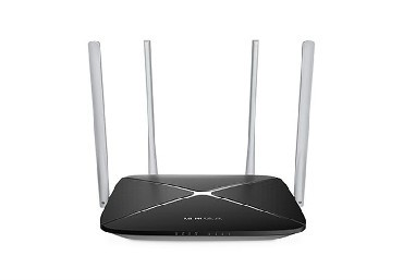 Wi-Fi роутер/точка доступа MERCUSYS AC12, черный