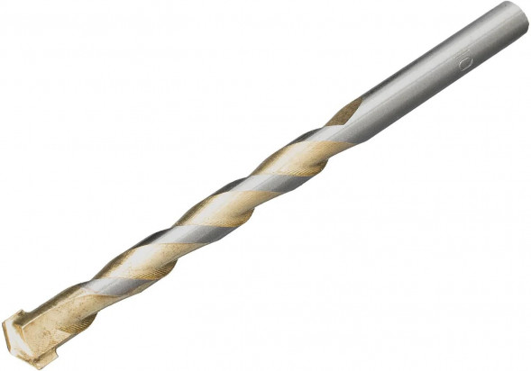 Сверло СИБРТЕХ Сверло по бетону, улучшенное пылеудаление, 10 х 120 мм цилиндрический хвостовик// СИБРТЕХ Сверло по бетону, улучшенное пылеудаление, 10 х 120 мм цилиндрический хвостовик//