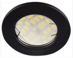 СВЕТИЛЬНИКИ ВСТРАИВАЕМЫЕ ECOLA FU1611EFY LIGHT MR16 DL90 GU5.3 Черный матовый