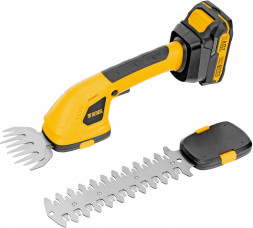 Ножницы-кусторез аккумуляторные DENZEL Ножницы-кусторез аккумуляторные GS-20, Li-Ion, 20 В // DENZEL Ножницы-кусторез аккумуляторные GS-20, Li-Ion, 20 В //