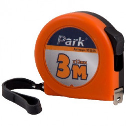 рулетка PARK TM25-3013 рулетка с фиксатором, пластиковый корпус, 3мx13мм (353025)