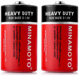 Элементы питания MINAMOTO R20/2SH