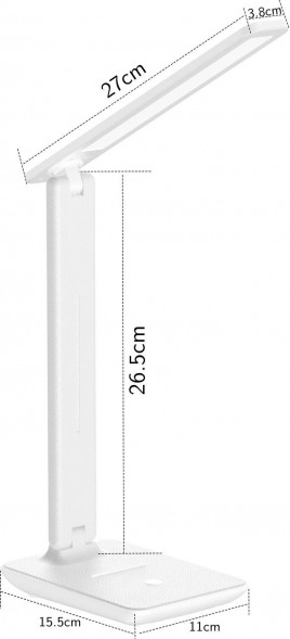 Светильник настольный СПУТНИК SDL006 белый