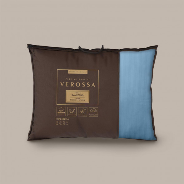 Подушка VEROSSA 935877 Hotel Line Подушка 50/70 Sky Blue