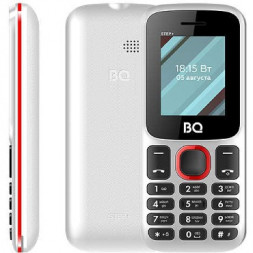 Телефон мобильный BQ 1848 Step+ White/Red