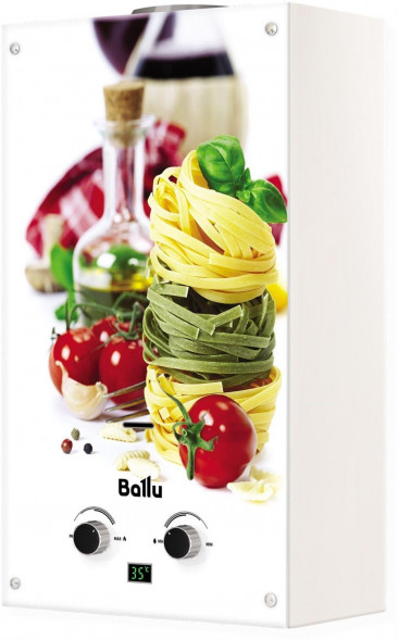 Водонагреватель газовый BALLU GWH 10 Fiery Glass Pasta