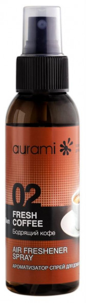 Ароматизатор AURAMI SPR-02 спрей Бодрящий кофе 100мл 48255