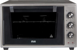 Мини печь MIU 3604 E cеро-черная