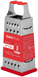 Терка MASTER HOUSE Гранат четырехгранная 60681