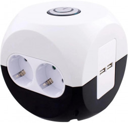 Удлинитель СТАРТ (15812) С/У S 4x1-ZDV 2USB CUBE