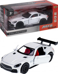 Игрушка NO NAME Машинка металл (1:36) 12,2х5,2х3,6см, 3 открывающиеся дверцы (микс, в коробке) (Арт. M1523-3A-2)