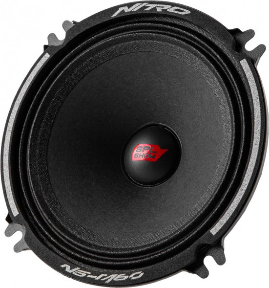 Автоакустика SPL SHOW NITRO N5-M60 акустика/СЧ 5.25&quot;/RMS 60Вт/4Ом/6 шт.мастер