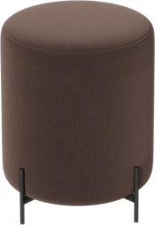 Пуф BONMEBEL Пуф Тунис на металической опоре ткань: коричевая (1 пак.)