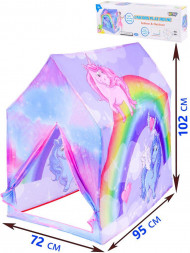 Игрушка NO NAME Палатка игровая (102х95х72см) Единороги (в коробке) 8192 ПП-00141141