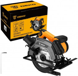 Дисковая пила DEKO CS1250-D, 1250Вт, 165мм диск 083-1100