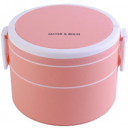 Ланч-бокс MAYER&amp;BOCH 31122 оранжевый/ белый