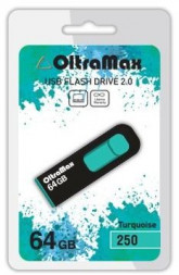 USB флэш-накопитель OLTRAMAX OM-64GB-250-бирюзовый