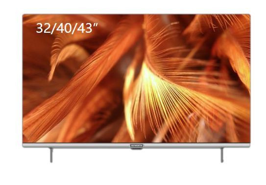 LED-ТЕЛЕВИЗОР SKYWORTH 43STE6600 FHD SMART безрамочный