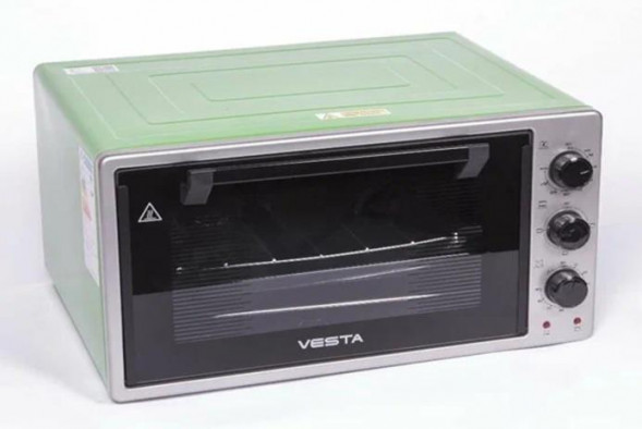 Мини печь VESTA MP-V 2336 PL серо-зелёная