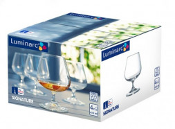 Посуда LUMINARC СИГНАТЮР наб. бокалов для коньяка 4 шт 410мл (J2934) (2)