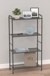Стеллаж ЗМИ Стеллаж "Валенсия 24 W" (VALENCIA 24 W Shelf rack) графит СТВ24Д Гр